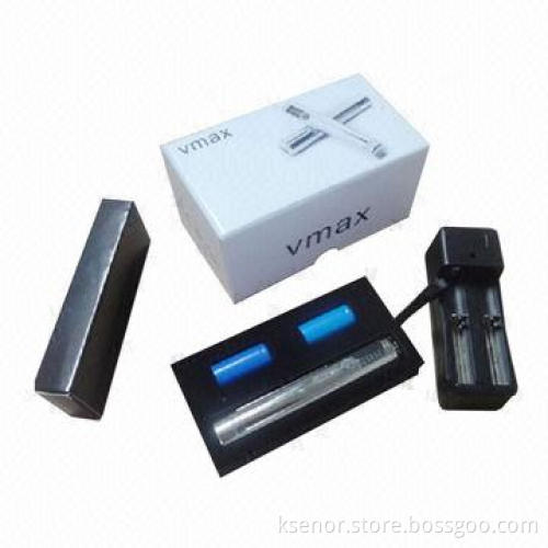 Vmax Electronic Cigarette Starter Kit with Two 18350 High-power Batteries